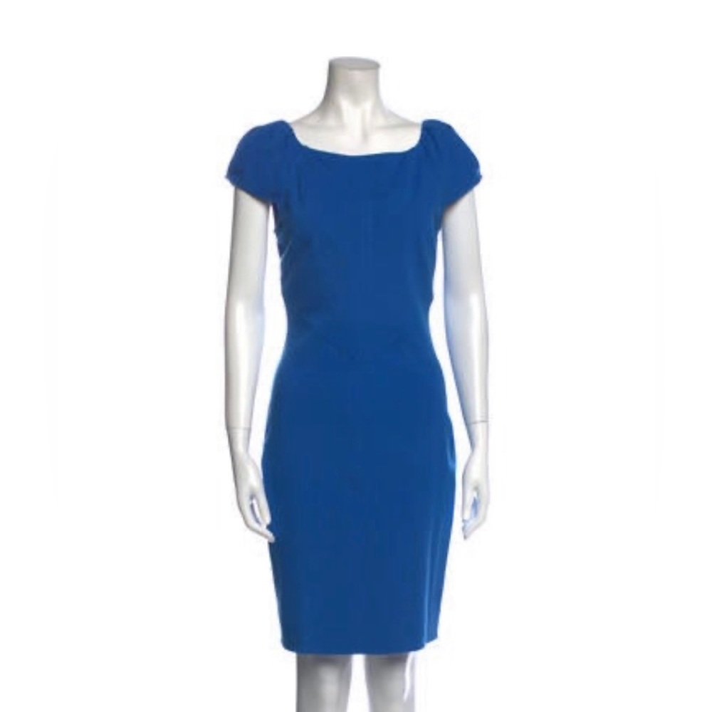 Diane VonFurstenberg blue dress